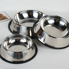 Premium Non-Slip Stainless Steel Pet Bowl – Durable and Safe for Food or Water